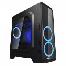 MaxGreen G561-F Blue Window ATX Casing